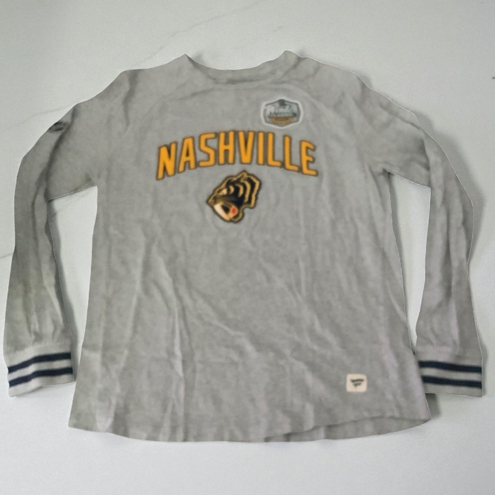 Nashville Predators Fanatics Branded Gray 2020 Winter Classic size Large‎